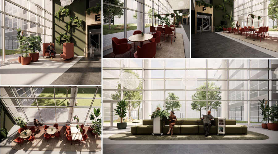 Renovatie HeadQuarter – Hoofdingang